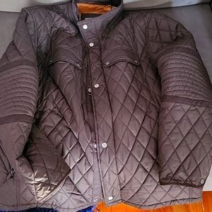 Men jacket, brown, light weight